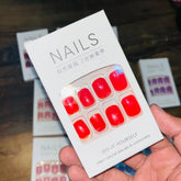 Stylish Artifical Nails With Free sticker (24 Pcs)